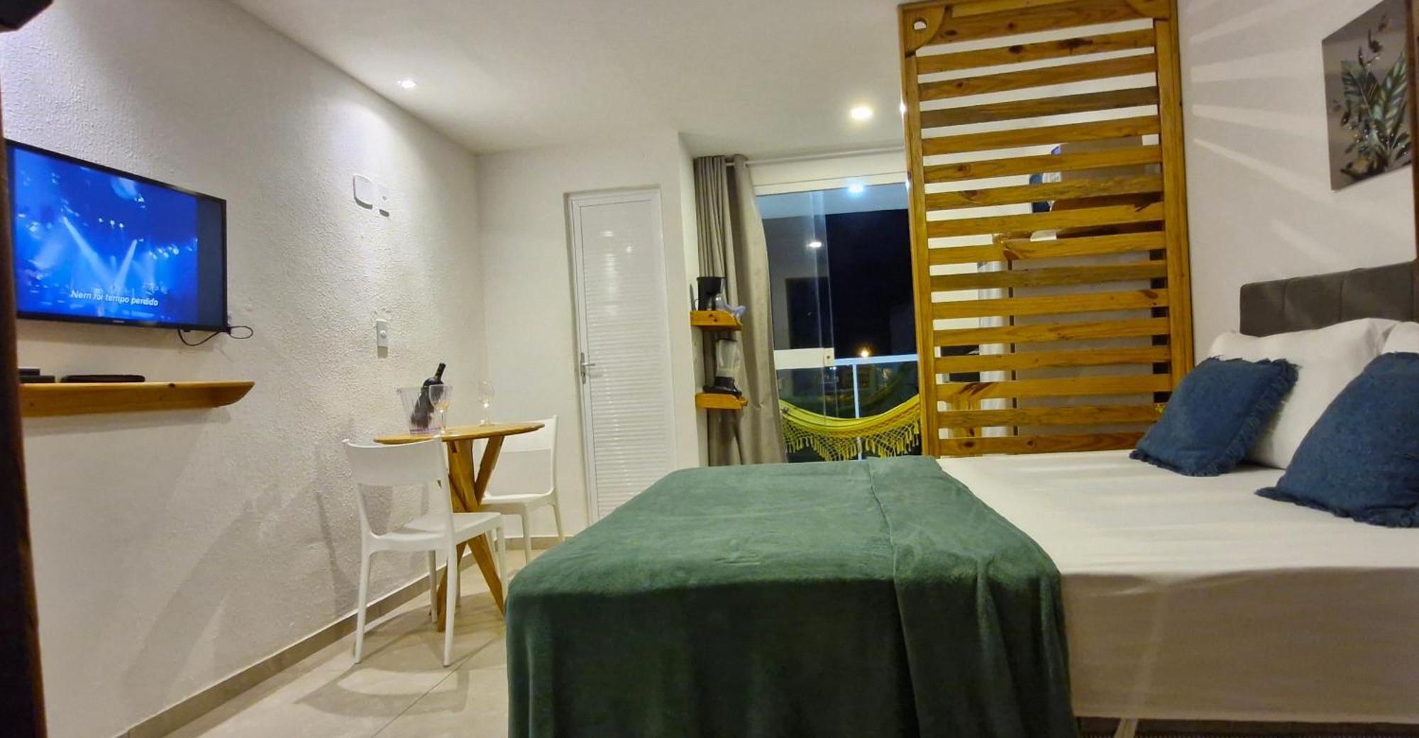 Msflats Paripueira Praia Wifi Ar Cozinha E Varanda Nascente C Rede Exterior foto