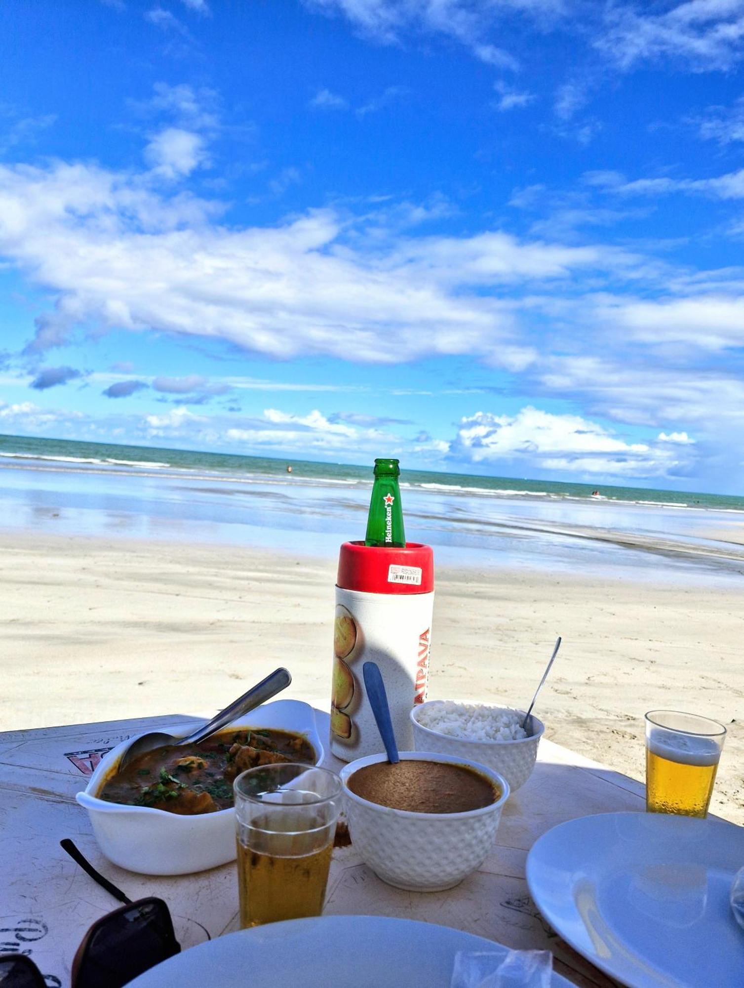 Msflats Paripueira Praia Wifi Ar Cozinha E Varanda Nascente C Rede Exterior foto